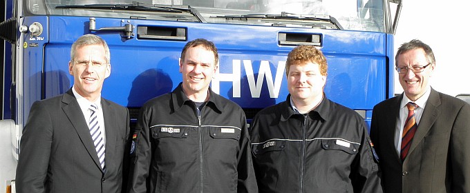 Binninger beim THW Böblingen