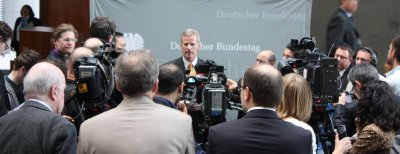 Binninger beim Statement